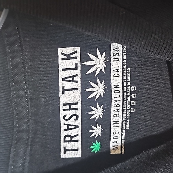 Trash Talk Odd Future Merch 100% Cotton T-shirt Black Size XS - Picture 2 of 6